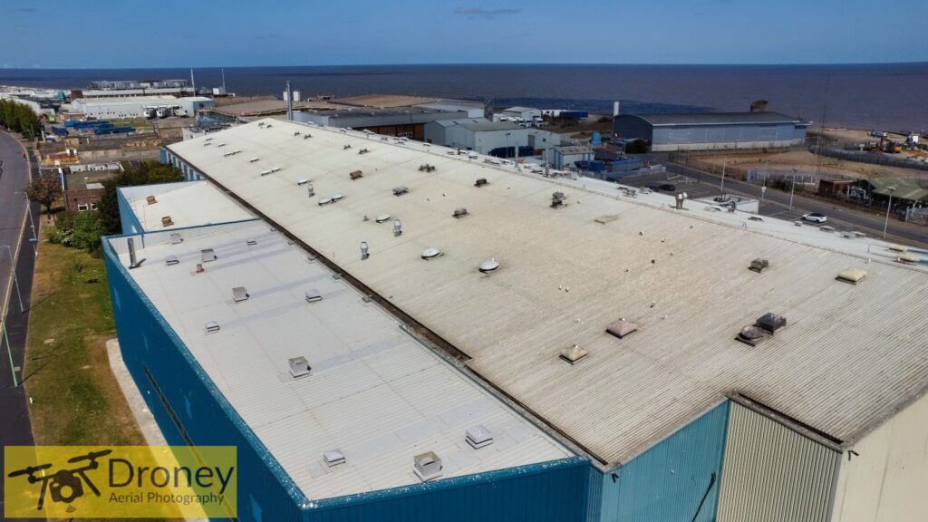 drone roof inspection factory lowestoft
