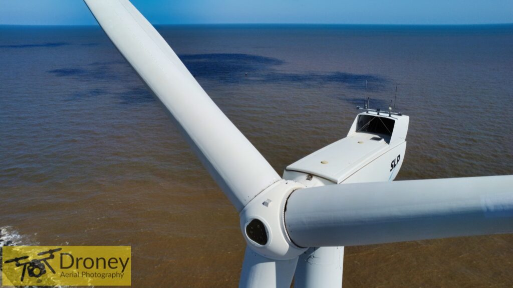 Wind Turbine Drone Inspection for SLP in Lowestoft