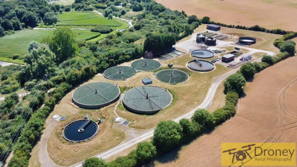 Suffolk Water Treatment Plant Drone Inspection