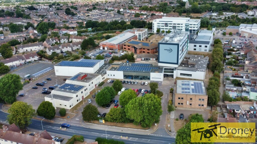 East Coast College Drone Photo, Lowestoft