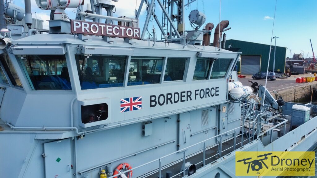 UK Border Force in Lowestoft
