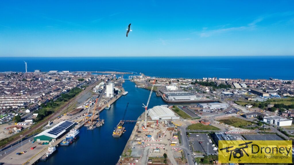 Tourism Drone Photo of Lowestoft, Suffolk